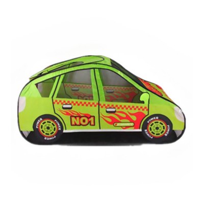 Pop Up  Kids Racer Car Play Tent   Foldable Indoor And Outdoor Play House Tent  Baby Ball Pit With Carry Bag Pack